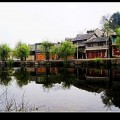 贵州黄果树景区布依族村寨风光