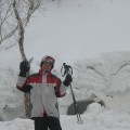 07年长白山北坡滑雪