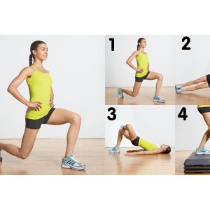 健康跑步必练习四个动作 锻炼臀部防止损伤膝盖