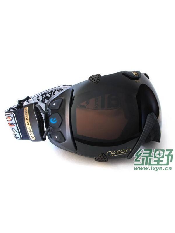 全球首款带GPS定位的滑雪镜Zeal SPX Transcend 3980元