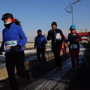凯乐石万科松花湖2015冰雪马拉松在吉林举行